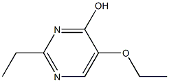5-エトキシ-2-エチル-4-ピリミジノール 化学構造式