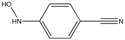 4-Cyano-N-hydroxyaniline 结构式