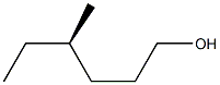 [R,(-)]-4-Methyl-1-hexanol 结构式