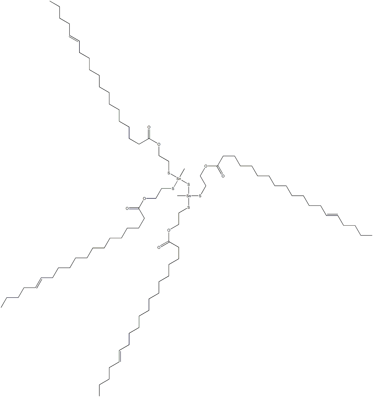 Bis[methylbis[[2-(13-octadecenylcarbonyloxy)ethyl]thio]stannyl] sulfide