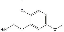 2,5-Dimethoxybenzeneethanamine 结构式