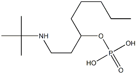 Phosphoric acid [2-(tert-butylamino)ethyl]hexyl ester|