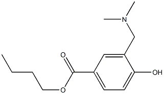 3-[(Dimethylamino)methyl]-4-hydroxybenzoic acid butyl ester