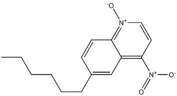 6-Hexyl-4-nitroquinoline 1-oxide