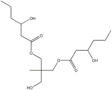  Bis(3-hydroxyhexanoic acid)2-(hydroxymethyl)-2-methyl-1,3-propanediyl ester