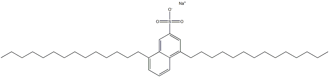 4,8-Ditetradecyl-2-naphthalenesulfonic acid sodium salt|