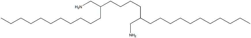 2,7-Diundecyloctane-1,8-diamine Struktur