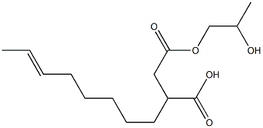 3-(6-Octenyl)succinic acid hydrogen 1-(2-hydroxypropyl) ester
