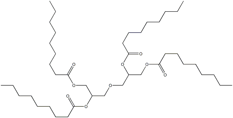 3,3'-Oxybis(1,2-propanediol dinonanoate) Structure