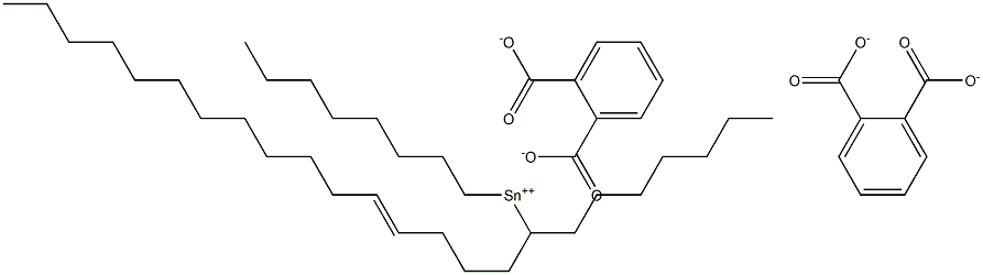 Bis[phthalic acid 1-(4-hexadecenyl)]dioctyltin(IV) salt|