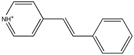 4-[(E)-2-Phenylethenyl]pyridinium|