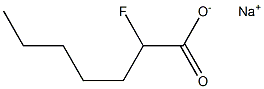  2-Fluoroheptanoic acid sodium salt