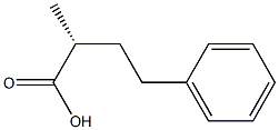 [R,(-)]-2-Methyl-4-phenylbutyric acid Struktur