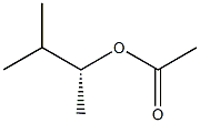 (-)-Acetic acid (R)-1,2-dimethylpropyl ester Struktur