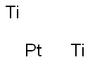ジチタン-白金 化学構造式