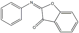 2-Phenyliminobenzofuran-3(2H)-one Structure