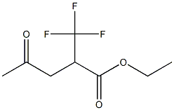 2-(Trifluoromethyl)-4-oxopentanoic acid ethyl ester,,结构式