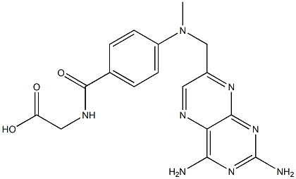 N-[4-[[(2,4-Diaminopteridin-7-yl)methyl]methylamino]benzoyl]glycine|