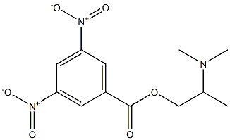 3,5-Dinitrobenzoic acid 2-dimethylaminopropyl ester