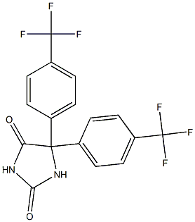 5,5-Bis[4-(trifluoromethyl)phenyl]hydantoin