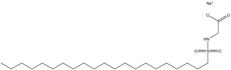 N-Henicosylsulfonylglycine sodium salt Struktur