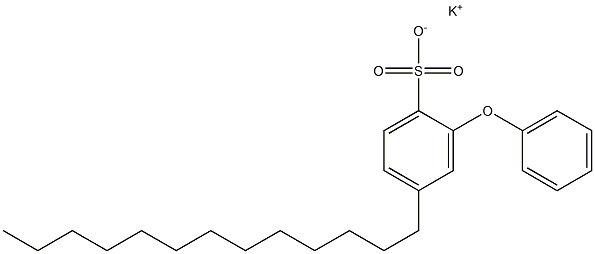 2-Phenoxy-4-tridecylbenzenesulfonic acid potassium salt