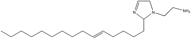 1-(2-アミノエチル)-2-(5-ペンタデセニル)-3-イミダゾリン 化学構造式