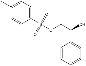 (+)-p-トルエンスルホン酸(S)-2-ヒドロキシ-2-フェニルエチル 化学構造式