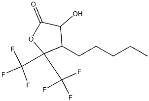5,5-Bis(trifluoromethyl)-4,5-dihydro-3-hydroxy-4-pentyl-2(3H)-furanone