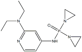 Bis(1-aziridinyl)[(2-diethylamino-4-pyridyl)amino]phosphine oxide