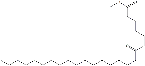 7-Oxotetracosanoic acid methyl ester,,结构式