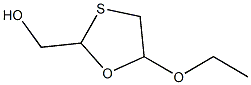 5-Ethoxy-2-(hydroxymethyl)-1,3-oxathiolane Struktur