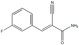 2-Cyano-3-(3-fluorophenyl)propenamide