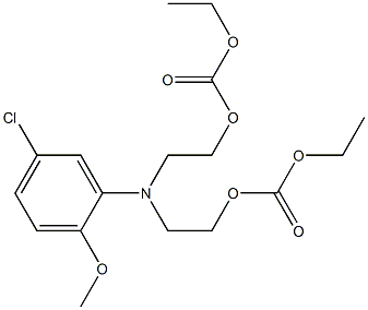 5-Chloro-N,N-bis[2-(ethoxycarbonyloxy)ethyl]-2-methoxyaniline|