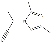 1-(1-Cyanoethyl)-2,4-dimethyl-1H-imidazole