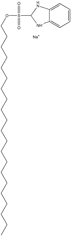 2,3-Dihydro-2-henicosyl-1H-benzimidazole-2-sulfonic acid sodium salt