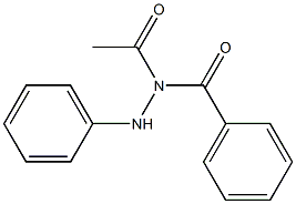 N1-Benzoyl-N2-(phenyl)acetohydrazide Structure