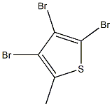 3,4,5-Tribromo-2-methylthiophene Structure