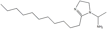 1-(1-Aminoethyl)-2-undecyl-2-imidazoline Structure