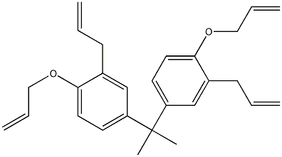 4,4'-(Propane-2,2-diyl)bis(2-allyl-1-allyloxybenzene)