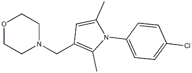  3-(Morpholinomethyl)-1-(4-chlorophenyl)-2,5-dimethyl-1H-pyrrole