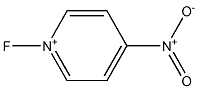 1-Fluoro-4-nitropyridinium Structure