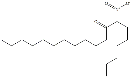 7-Nitro-8-nonadecanone Struktur
