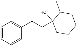 1-(2-Phenylethyl)-2-methylcyclohexanol|