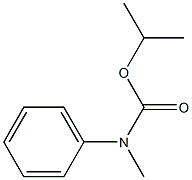 N-Methylcarbanilic acid isopropyl ester Structure