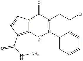  3-(2-Chloroethyl)-3,4-dihydro-4-oxo-N2-phenylimidazo[5,1-d]-1,2,3,5-tetrazine-8-carboxylic acid hydrazide