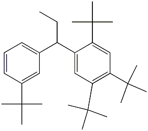 1-(2,4,5-Tri-tert-butylphenyl)-1-(3-tert-butylphenyl)propane|