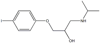 1-(4-Iodophenoxy)-3-(isopropylamino)propan-2-ol|