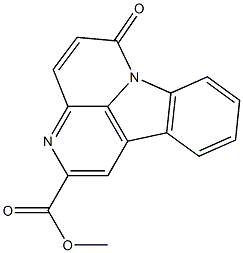 6-Oxo-6H-indolo[3,2,1-de][1,5]naphthyridine-2-carboxylic acid methyl ester