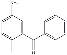 5-Amino-2-methylbenzophenone Structure